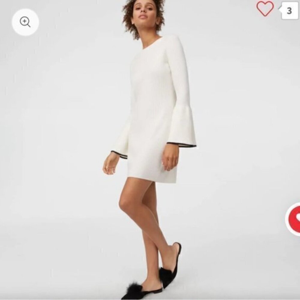 Club Monaco Wioletta Tipped Dress (c)
